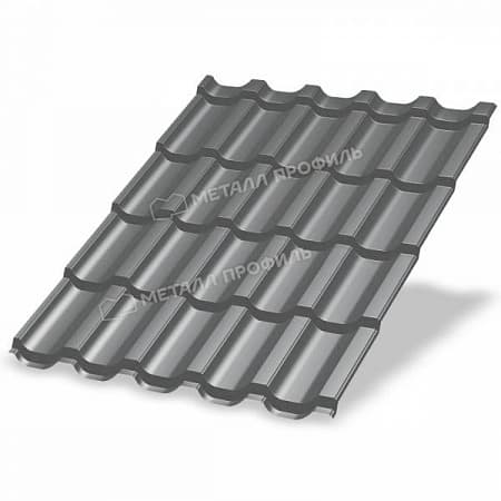 Металлочерепица Металл Профиль Трамонтана, PURETAN 0.5, темно-серый RR23