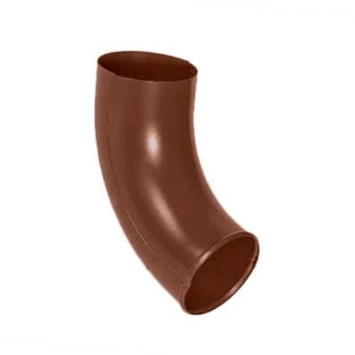 Отвод трубы нижний D100 Icopal / Икопал, цвет Ral 8028 (коричневый)