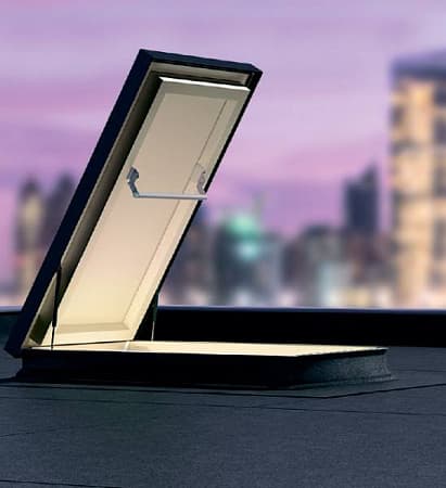 Люк DRL для плоской крыши Fakro / Факро утепленный, размер 70х130