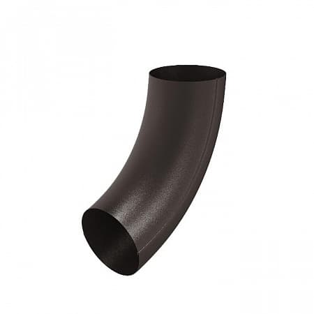 Колено D90 Aquasystem Pural Matt, RR 32 темно-коричневый