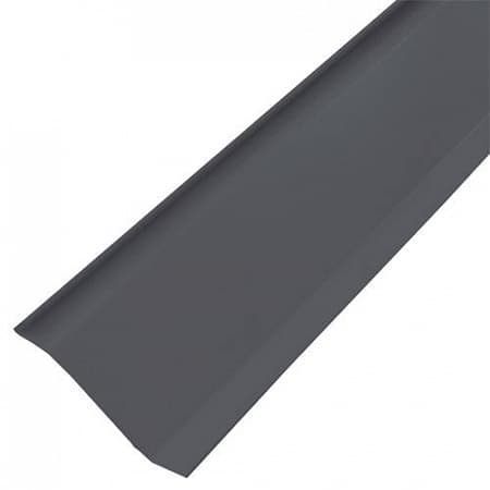 Пристенная планка (примыкание) 2000 мм РЕ Ral 7024 (серый)