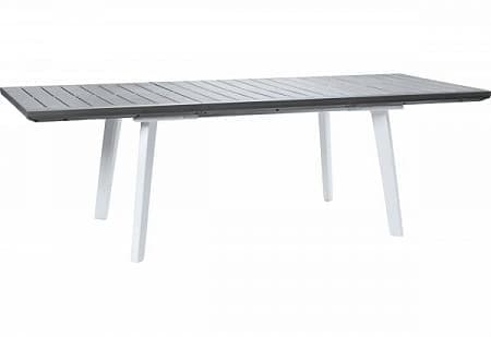 Стол уличный Harmony Extendable table Keter (Кетер), цвет белый-светло-серый