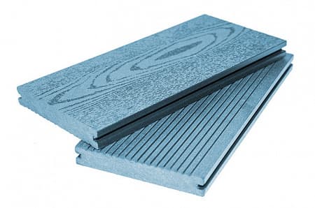 Террасная доска Grand Line массив, 3000x140x22 мм, синий