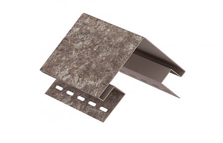 Наружный угол Ю-Пласт Кварцит, 3050 мм, цвет коричневый