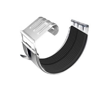 Соединитель желоба Grand Line 125 мм, белый RAL 9003