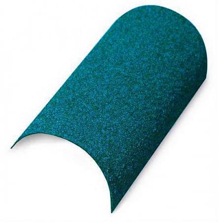 Конек Luxard полукруглый, 395 мм цвет малахит