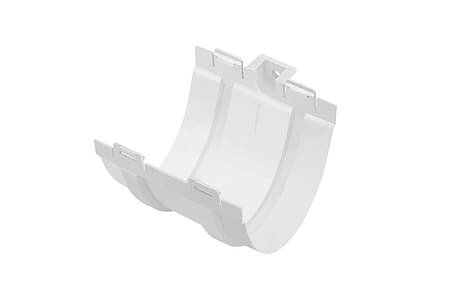 Муфта желоба ПВХ Стандарт Альта Профиль, D115 мм, белый