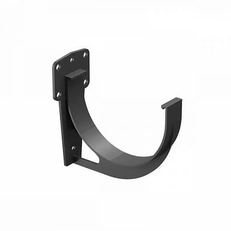 Кронштейн желоба D120 мм Деке Премиум / Docke Premium, цвет графит (Ral 7024)