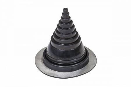 Roofseal - 1 комплект уплотнитель Ø 12-90 мм Vilpe (Вилпе) черный