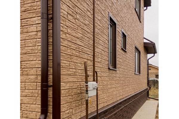 Фасадная панель Я-Фасад Grand Line Крымский сланец, гречневый (акрил)