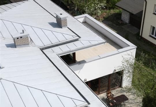 Двойной стоячий фальц Ruukki / Руукки 0.5 мм GreenCoat Pural Matt, цвет RR29 (красный)