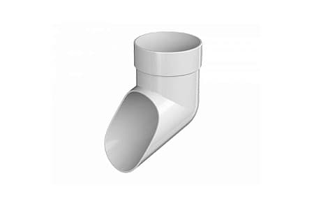 Слив трубы Технониколь ОПТИМА, белый