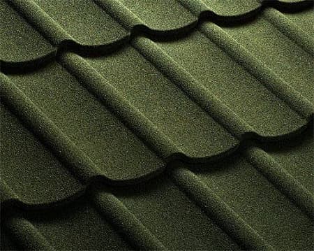 Композитная черепица Gerard Diamant, 1270x398мм, forest green