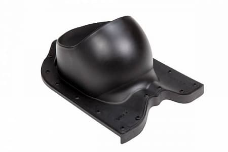 Проходной элемент NERA 2K Vilpe (Вилпе) для металлочерепицы типа Finnera, черный