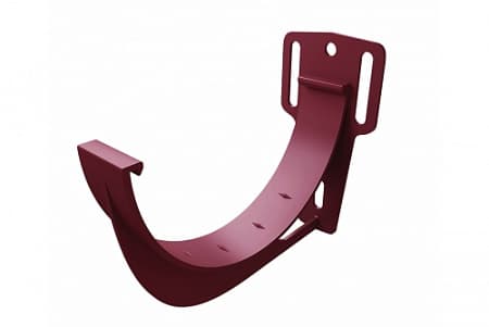 Кронштейн желоба slider ПВХ Grand Line 120 мм, RAL 3005 красное вино