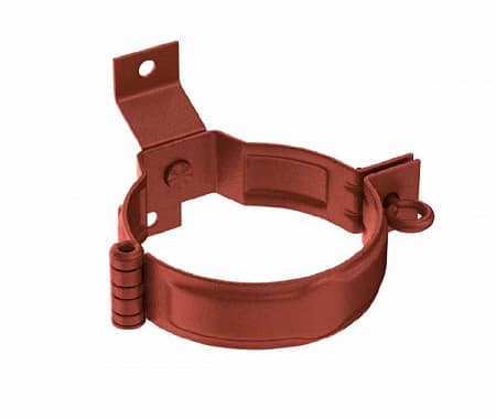 Декоративный хомут трубы под дерево (с комплектом крепления) D100 Aquasystem Pural, RR 29 бургундский