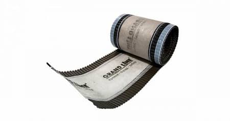 Аэроэлемент конька Гранд Лайн / Grand Line, 5 м х 240 мм, цвет черный