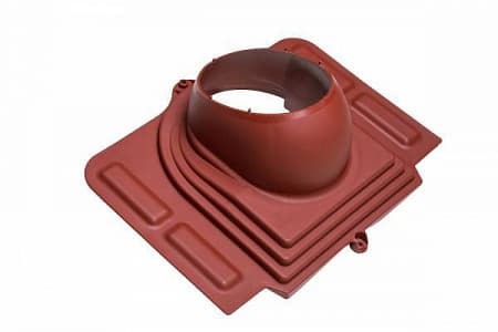 Проходной элемент PELTI Vilpe (Вилпе) для металлочерепицы c профилем не выше 38 мм, красный