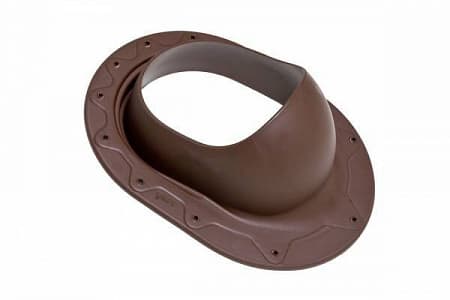 Проходной элемент CLASSIC Vilpe (Вилпе) для фальцевой и мягкой кровли, коричневый