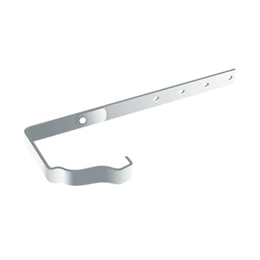 Держатель желоба 120х86 мм Металл Профиль Бюджет, 3 мм, Zn