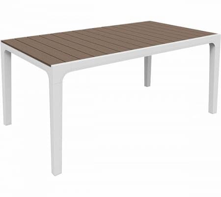 Стол уличный Harmony Keter (Кетер), цвет белый-капучино-коричневый