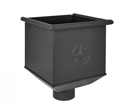 Воронка водосборная D100 Aquasystem Pural, RR 23 маренго