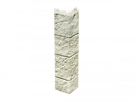 Угол наружный Vox Solid Sandstone (под камень), бежевый, 446х121 мм