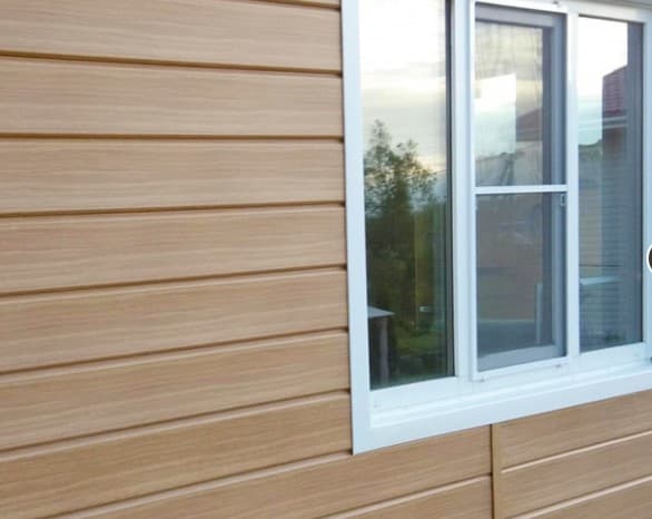 Сайдинг виниловый Natural-Брус Grand Line Тундра S7, 3х0,182 м, береза