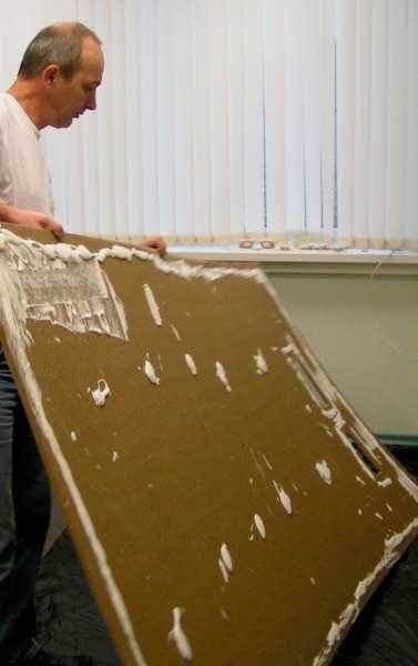 Теплозвукоизоляционная плита Изоплат / Isoplaat 25 мм, 240 кг/м3, размер 2700х1200 мм, упаковка 45 плит