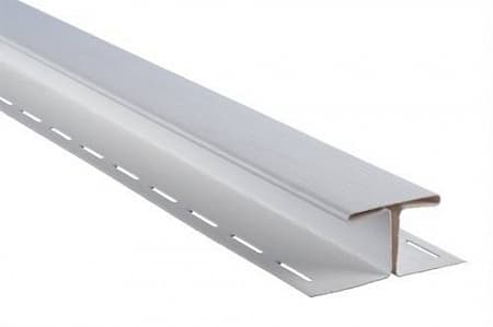 Соединительная Н-планка Альта Профиль Blockhouse (Блокхаус), 3000 мм, белый