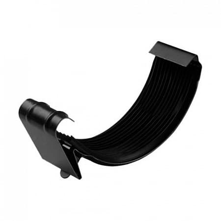 Соединитель желоба D150 Icopal / Икопал, цвет Ral 9011 (чёрный)