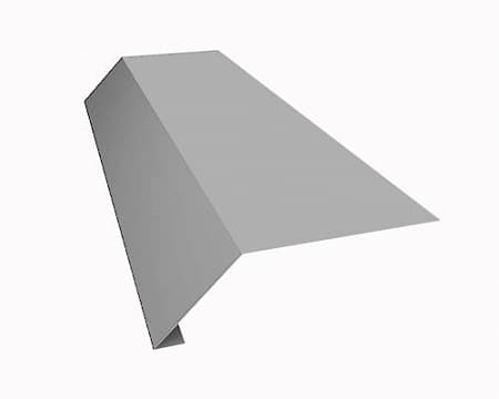 Карнизная планка (капельник), 2000 мм РЕ Ral 7004 (серый)