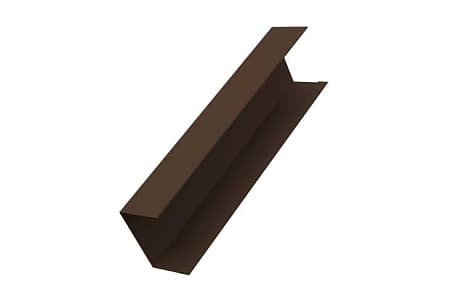 Крышка 65х60 жалюзи (для калиток и ворот) Grand Line Milan,Tokyo, 0,5 GreenCoat Pural, RR 887 шоколадно-коричневый (RAL 8017 шоколад)