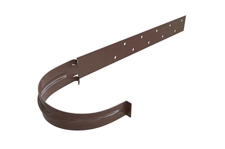 Кронштейн желоба металл Элит Альта Профиль, D125 мм, коричневый