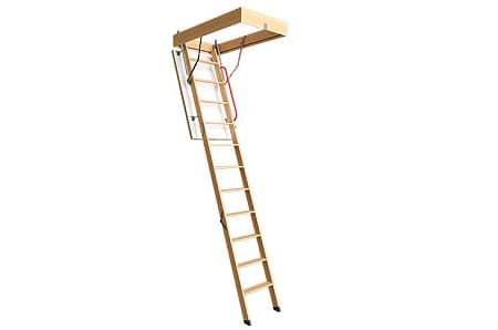 Чердачная лестница Docke PREMIUM, 70х120х300 см