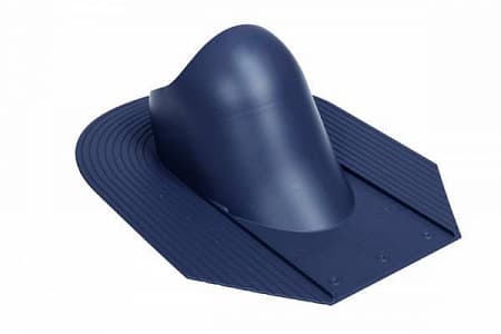 Проходной элемент HUOPA Slate Vilpe (Вилпе) для мягкого кровельного материала, синий