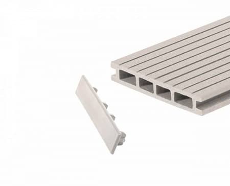 Заглушка торцевая GRINDERDECO для доски 150, упаковка 10 шт., белый