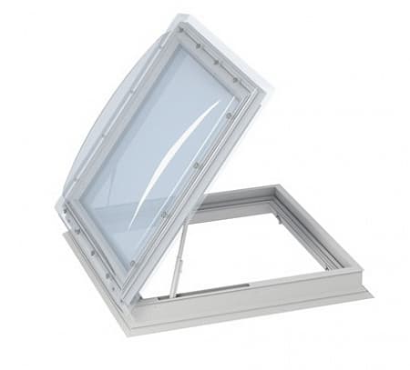 Окно-люк для плоской крыши Fakro / Факро DRC-C P2 с куполом, размер 100х100