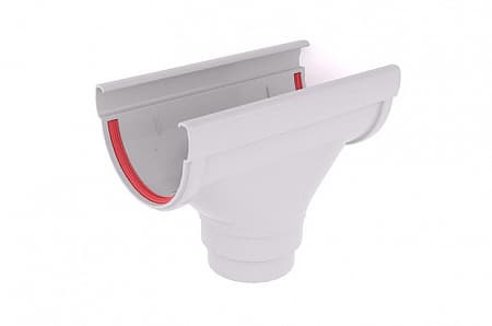 Воронка ПВХ Grand Line 135/90 мм, RAL 9003 белый