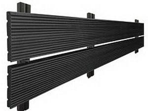 Планкен из ДПК, 80х12х3000 мм, цвет антрацит