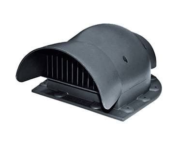 Кровельный вентиль Krovent KTV-Seam (Кровент) для мягкой и фальцевой кровли, черный