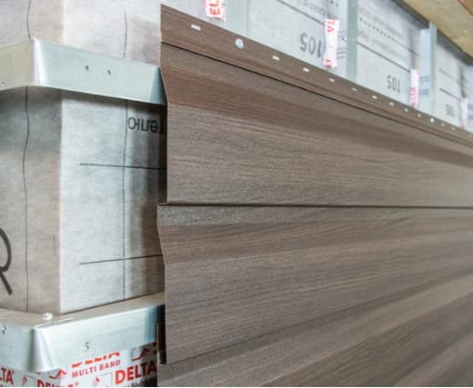 Металлический сайдинг Гранд Лайн / Grand Line профиль Корабельная доска XL, PE 0.45, цвет Ral 5005 (сигнально-синий)