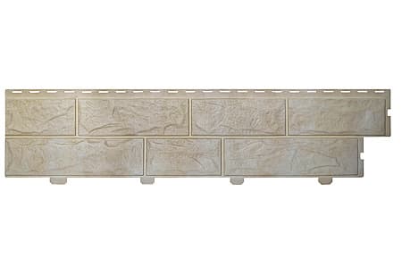 Сайдинг формованный Альта Профиль Вулканический камень, 3020x270x1.1 мм, рутил