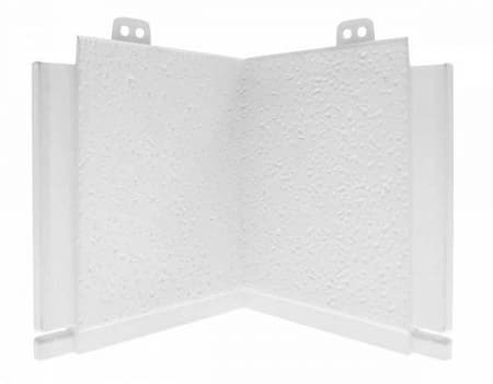 Угловой доборный элемент Альта-Декор, 690х160 мм, белоснежный