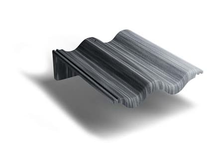 Пультовая черепица Kriastak, серый Antik