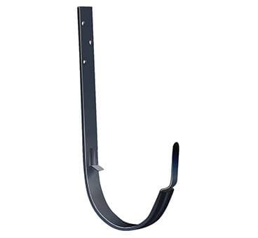 Кронштейн желоба длинный Grand Line 125 мм, темно-серый RAL 7024