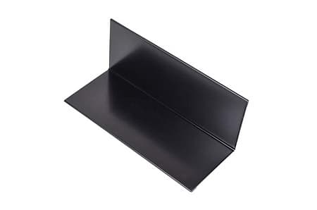 Угол внутренний простой, 100x100x2000 мм, RAL 9005 черный