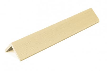 Уголок декоративный Grand Line 3000x50x50 мм, слоновая кость