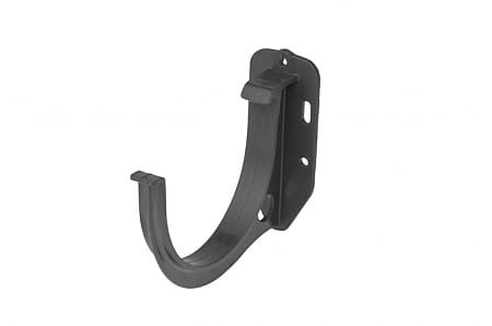 Кронштейн желоба ПВХ Элит Альта Профиль, D125 мм, графит