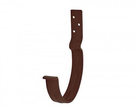 Крюк крепления желоба короткий D150 Aquasystem Pural, RAL 8017 коричневый